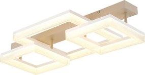 Globo 48047D2 - Plafoniera da soffitto ZARA LED/40W/230V 3000K 33x66 cm