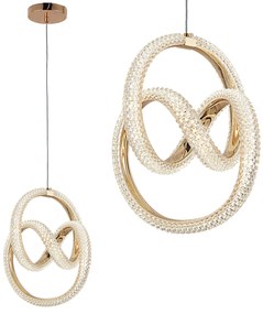 Lampada a sospensione LED G068-CP Gold