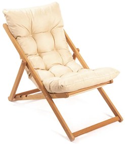 Sedia da giardino 59x44 cm faggio