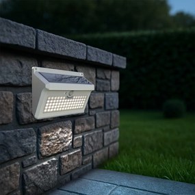 Applique Solare Rettangolare IP65 con Sensore di Movimento, 300 lm Colore  Bianco Naturale 4.000K