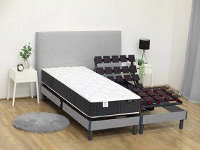 Materasso relax 90 x 200 cm molle insacchettate e memory foam sp. 24 cm - PAROX II di YSMÉE