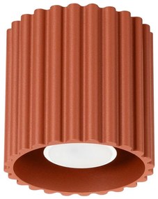 Sollux SL.1799 - Faretto AURA 1xGU10/10W/230V 10 cm arancione