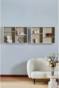 Libreria a sospensione beige 89x61 cm Mistral - Hammel Furniture
