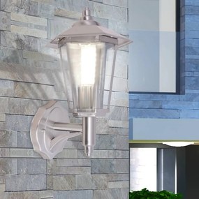 Lampada Da Parete Per Esterno İn Acciaio İnox /