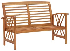 Set divani da giardino 3 pz in legno massello di acacia