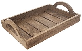 Vassoio da portata in legno 20,5x30,5 cm Mango - Orion