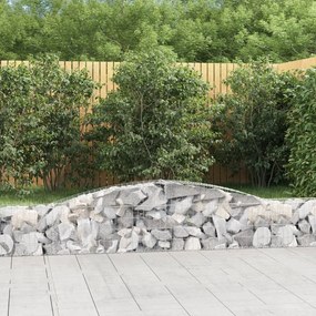Cesti Gabbioni Ad Arco 20 Pz 400x30x40/60 Cm Ferro Zincato /