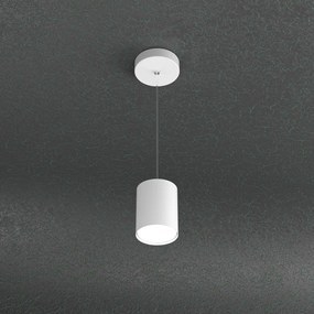 Sospensione Moderna Cloud Metallo Bianco 1 Luce Gx53 10Cm