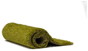 Tappeto verde , ø 100 cm Aqua Liso - Universal