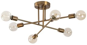 Plafoniera dorata 64x64 cm Flower – Opviq lights