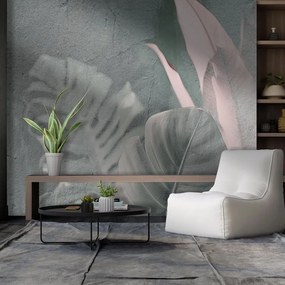 Fotomurale Quiete, rosa 500X300 cm
