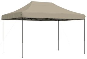 Tenda da Festa Pieghevole Pop-Up Tortora 410x279x315 cm