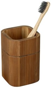 Set di accessori da bagno in bambù marrone Serro - Wenko