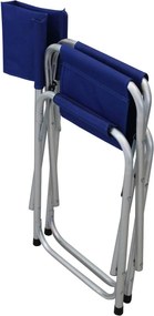 BIELLA - poltrona da spiaggia e campeggio regista pieghevole in alluminio