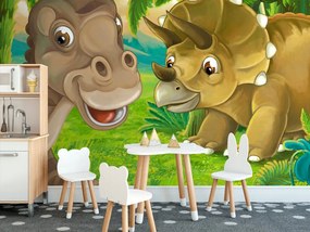 Carta da parati – Dinosauri allegri