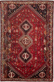 Shiraz Tappeto persiano 260x170 Rosso (Iran) Annodato A Mano