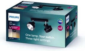 Philips 50602/30/P0 - Faretto LED dimmerabile BUKKO 2xLED/4,5W/230V