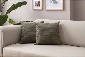 Federe decorative in set in velluto a coste 2 pz 43x43 cm – Mioli Decor