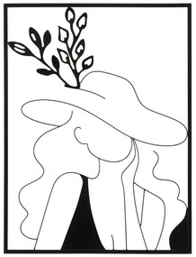 Decorazione murale in metallo 60x80 cm Elegant - Mauro Ferretti