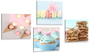 Set di quadri – Dolce tentazione