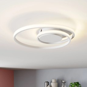 Lindby Kyron plafoniera a LED, bianco opaco