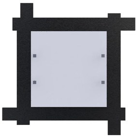Plafoniera industriale Leone bianco IP20, 4XE27