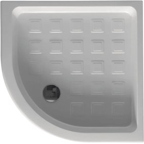 Kerasan Retro piatto doccia semicircolare 90x90 cm bianco 133901