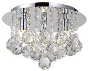 Azzardo AZ1285 - Plafoniera di cristallo BOLLA 3xG9/40W/230V