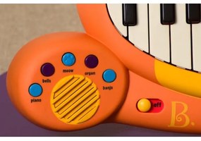 B-Toys - Pianoforte per bambini con microfono Cat 4xAA