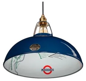 Large 1933 Design Lampada a Sospensione Piccadilly Line Blue - Coolicon