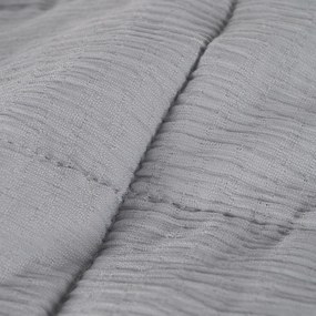 Copriletto grigio con rivestimento trapuntato 180x260 cm – Ixia
