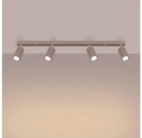 Brilagi - Faretto CRESTO 4xGU10/10W/230V taupe