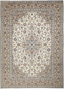 Kashan Tappeto persiano 340x250 Beige (Iran) Annodato A Mano