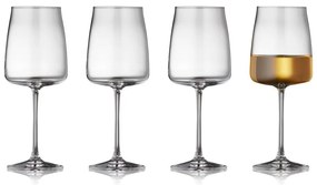 Set di bicchieri da vino 4 pz 430 ml Zero – Lyngby Glas