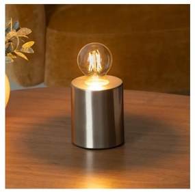Atmosphera - Lampada da tavolo SABA 1xE27/40W/230V argento
