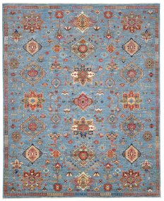 Samarkand Tappeto orientale 250 x 200 Blu (Pakistan) Annodato A Mano