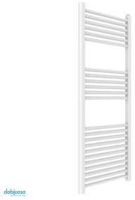 Ercos Scaldasalviette Idraulico "Opera" Dritto Bianco 1200x500 Interasse 45