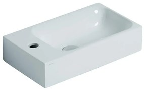 Lavabo sospeso rettangolare Cento H 10 x P 25 cm in ceramica bianco