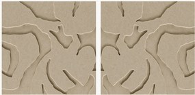 Set di 2 opere d'arte acustiche Soft Embrace