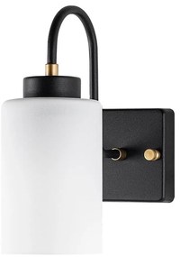 Lampada da parete bianca e nera ø 10 cm Duzsuz - Opviq lights