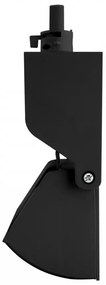 Faro LED 44W per Binario Trifase, 100°, Nero con driver Philips CRI92 Colore Bianco Caldo 3.000K