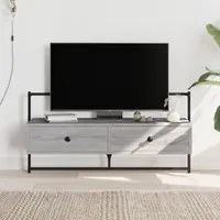 Mobile TV a Muro Grigio Sonoma 100,5x30x51 cm Legno Multistratocod mxl 130472