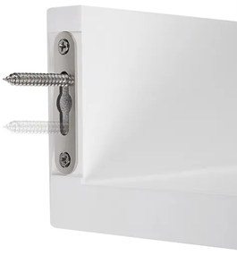 Set di 3 mensole da parete SHELFY bianche