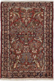 Hamedan Tappeto 90 x 120 (Iran) Annodato A Mano