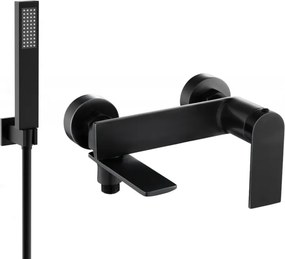 Mexen Zero R02 rubinetteria con set doccia, nero - 7113R02-70