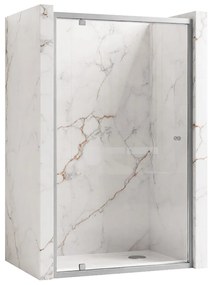 Porta doccia Rea Primo Swing 80 Chrome