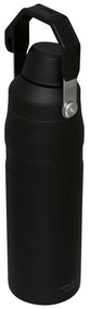 Bottiglia termica nera in acciaio inox 700 ml IceFlow™ Bottle Fast Flow Black – Stanley