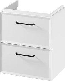 Cersanit S1021-005 - Mobile sottolavabo sospeso MILLE SLIM 50x35 cm bianco