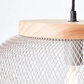 Brilliant - Lampadario a sospensione su cavo GIADA 1xE27/40W/230V Ø 39 cm grigio