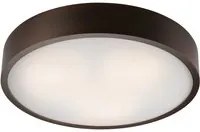 Lampada a Soffitto Eveline, Marrone, Legno, 8x47x47 cm, EPIKASA